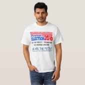 Nation dans la détresse ! T-shirt de protestation (Devant entier)