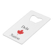 Nation Feuille d'érable du Canada Couleur claire (Dos Angle)