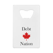Nation Feuille d'érable du Canada Couleur claire (Dos)