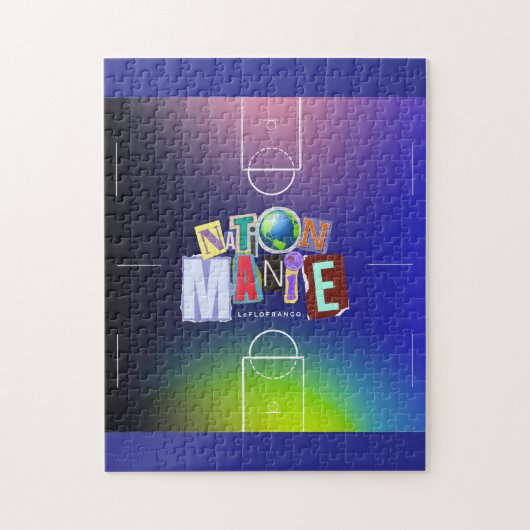 Nation Manie Puzzle Legpuzzel (Verticaal)