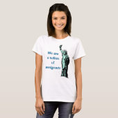 Nation of Immigrants Resist Shirt (Voorkant volledig)