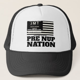 NATION PRE NUP. Casquette Trucker