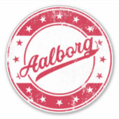 Nationaal - Aalborg Denemarken Sticker (Voorkant)