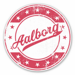 Nationaal - Aalborg Denemarken Sticker