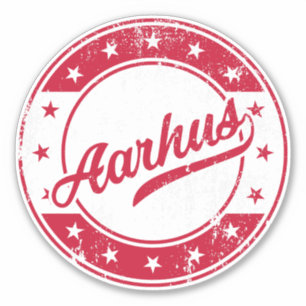 Nationaal - Aarhus Denmark Sticker