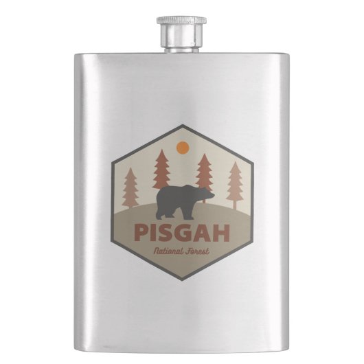 Nationaal Beer voor de bossen van Pisgah Flacon (Voorkant)