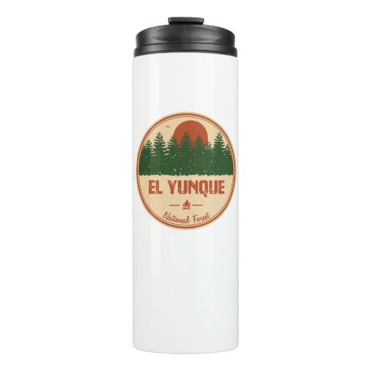 Nationaal bos El Yunque Thermosbeker (Voorkant)