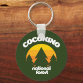 Nationaal bos van Coconino Sleutelhanger (Voorkant)