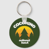 Nationaal bos van Coconino Sleutelhanger (Achterkant)