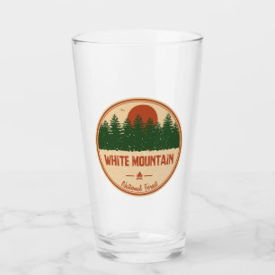 Nationaal bos van het witte gebergte glas