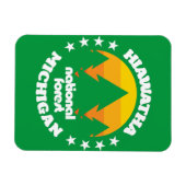 Nationaal bos van Hiawatha Magneet (Horizontaal)