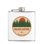 Nationaal bos van Wallowa-Whitman Heupfles (Voorkant)