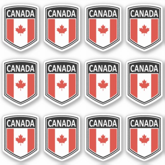 Nationaal - Canada Sticker (Voorkant)
