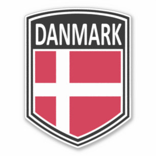 Nationaal - Danmark Sticker