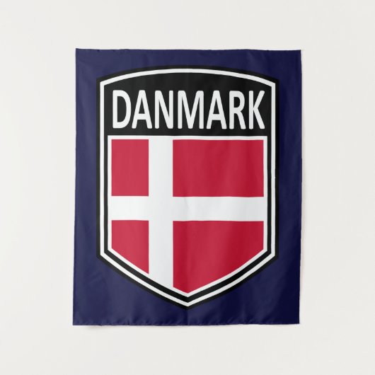 Nationaal - Danmark Wandkleed (Voorkant)