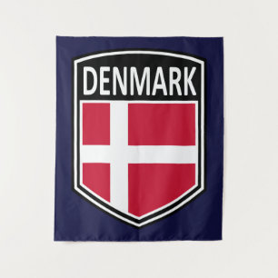 Nationaal - Denemarken Wandkleed