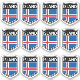 Nationaal - eiland sticker