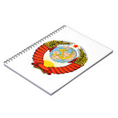 Nationaal Embleem van de Sovjet-Unie Notitieboek (Linkerzijde)
