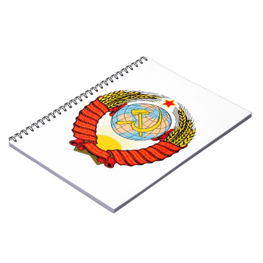 Nationaal Embleem van de Sovjet-Unie Notitieboek (Linkerzijde)