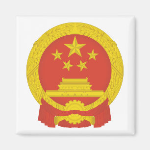 Nationaal Embleem van de Volksrepubliek China Magneet