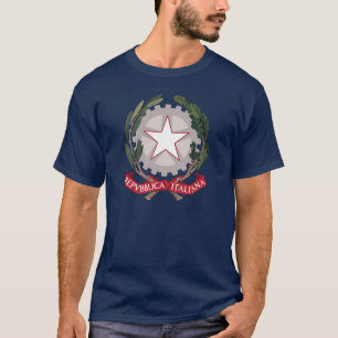 Nationaal embleem van Italië T-shirt