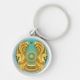 Nationaal embleem van Kazachstan Sleutelhanger
