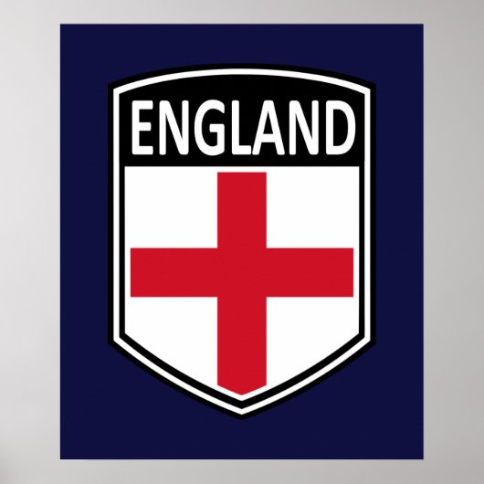 Nationaal - Engeland Poster (Voorkant)
