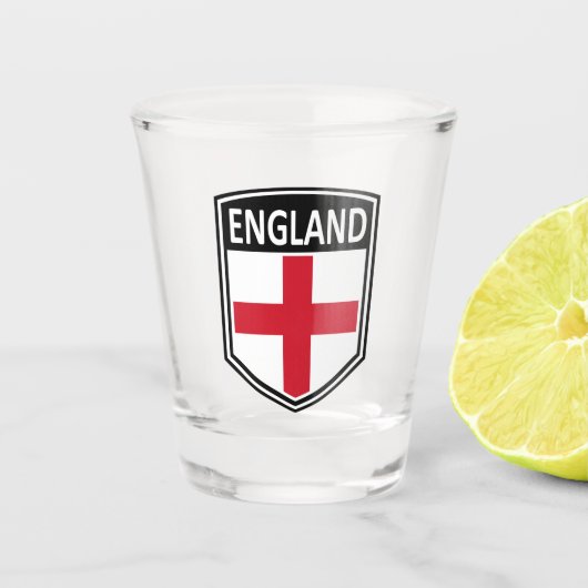 Nationaal - Engeland Shot Glas (Voorkant)