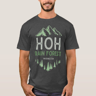 Nationaal Hoh Rain Forest Washington T-shirt