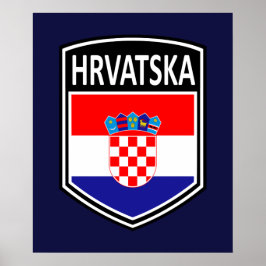 Nationaal - Hrvatska Poster