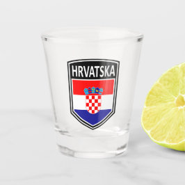 Nationaal - Hrvatska Shot Glas