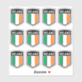 Nationaal - Ierland Sticker (Vel)