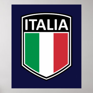Nationaal - Italië Poster