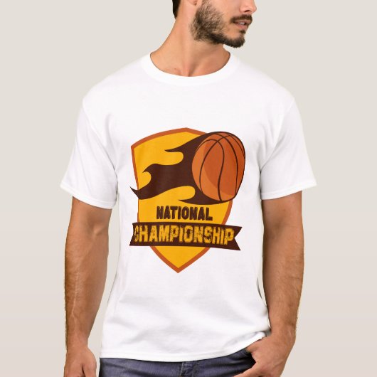 Nationaal kampioenschap 2023 Basketball T-shirt (Voorkant)