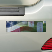 Nationaal kerkhof van Arlington, Amerikaanse vlag Bumpersticker (Op auto)
