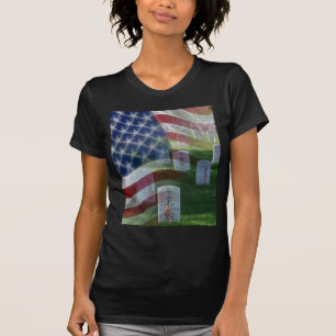 Nationaal kerkhof van Arlington, Amerikaanse vlag T-shirt