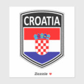 Nationaal - Kroatië Sticker (Vel)