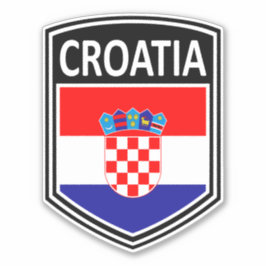 Nationaal - Kroatië Sticker