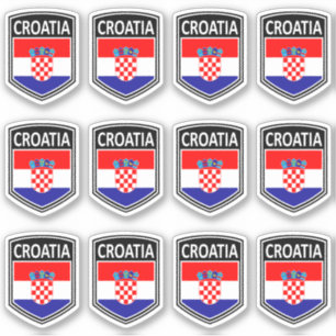 Nationaal - Kroatië Sticker