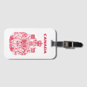 Nationaal logo van Canada Bagagelabel (Voorkant (horizontaal))