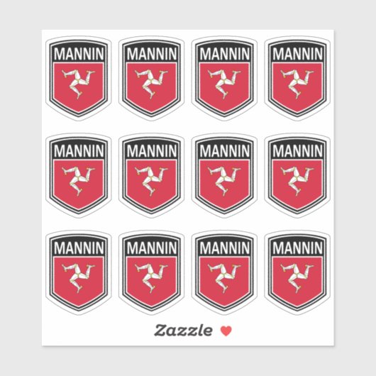 Nationaal - Mannin Sticker (Vel)