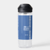 Nationaal monogram waterfles (Achterkant)
