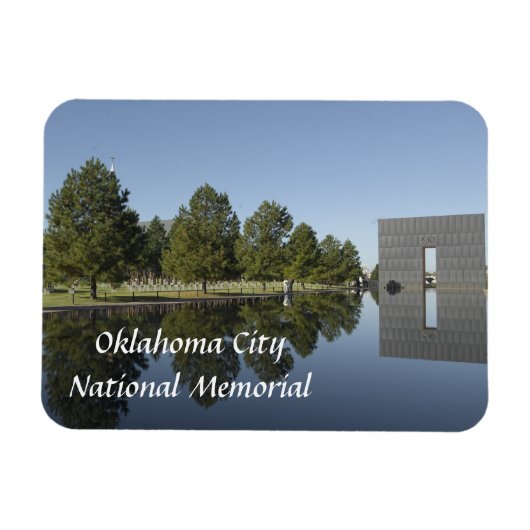 Nationaal monument Oklahoma City, Oklahoma Magneet (Horizontaal)