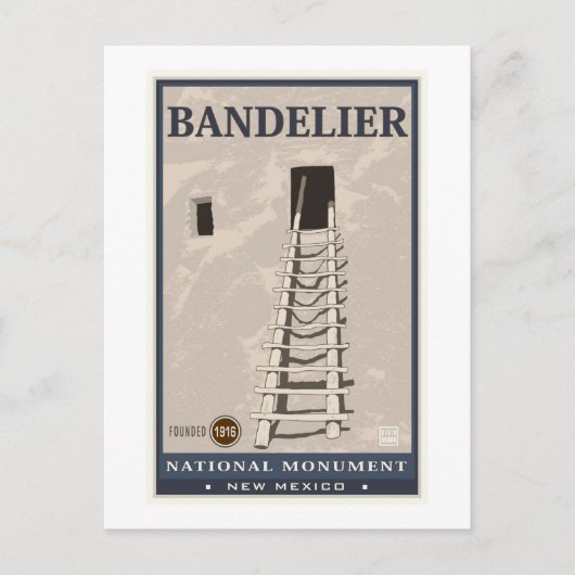Nationaal monument van Bandelier 1 Briefkaart (Voorkant)