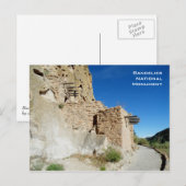 Nationaal monument van Bandelier Briefkaart (Voorkant / Achterkant)