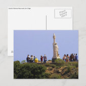 Nationaal monument van Cabrillo, Briefkaart van Sa (Voorkant / Achterkant)