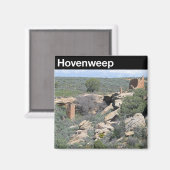 Nationaal monument van Hovenweep Magneet (Voorkant / Achterkant)
