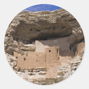 Nationaal monument van Montezuma's Castle Ronde Sticker