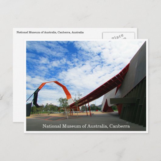 nationaal museum canberra briefkaart (Voorkant / Achterkant)