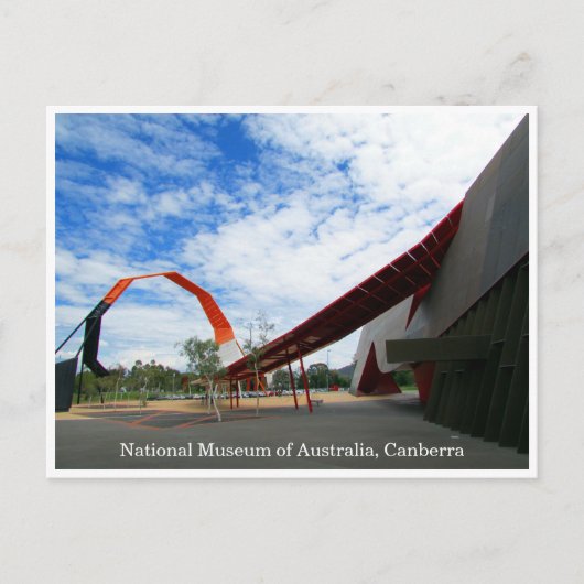 nationaal museum canberra briefkaart (Voorkant)